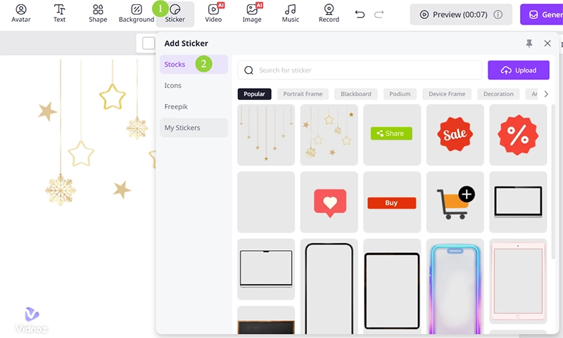 How to Add an Animated Stickers to a Video