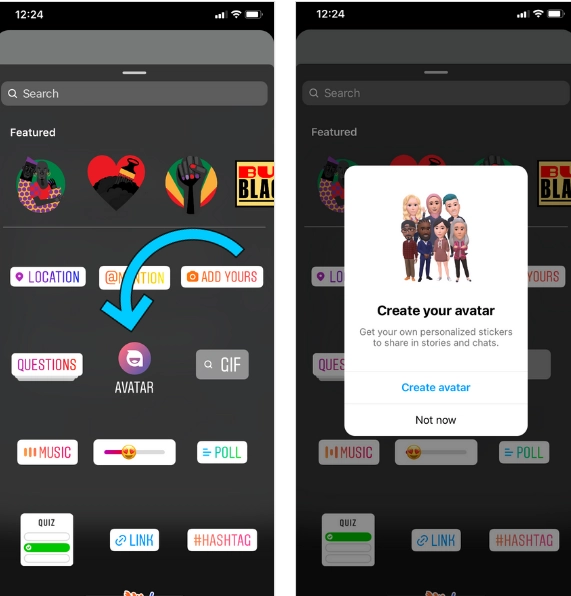 How to Add Avatar on Instagram Story with IG Avatar Maker