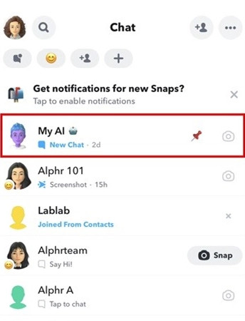 How to Change Snapchat AI Gender 2