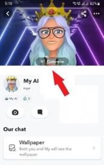 How to Change Snapchat AI Gender Customize 2