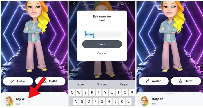 How to Change Snapchat AI Gender Nickname