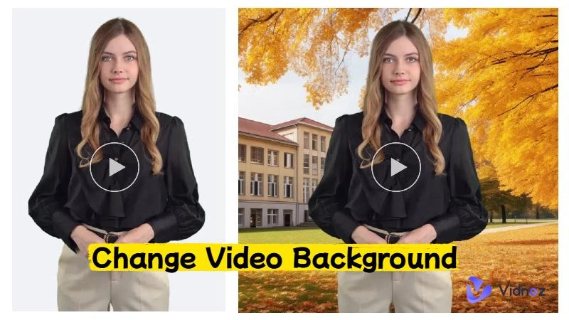 How to Change Video Background | Easy Steps with Vidnoz AI