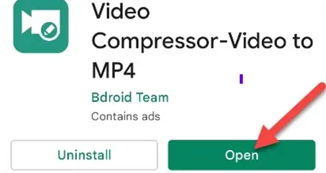 How to Compress a Video on Android - Step 1