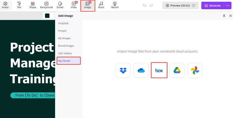 How to Connect Box with Vidnoz to Sync Your Media-1
