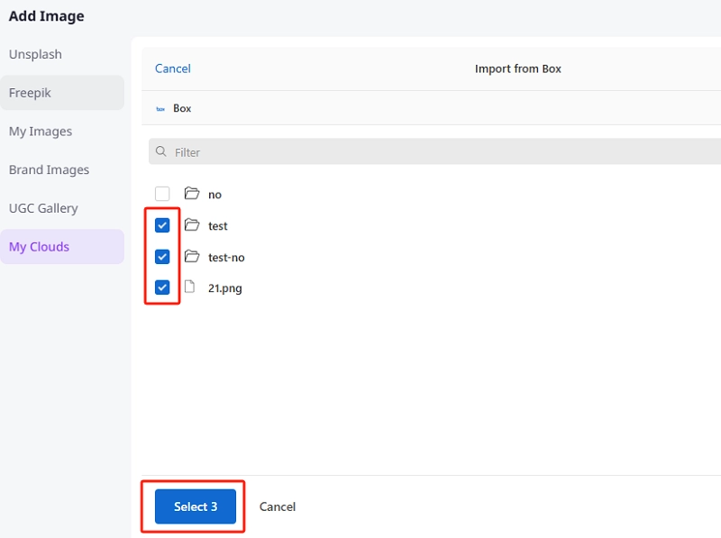 How to Connect Box with Vidnoz to Sync Your Media-2