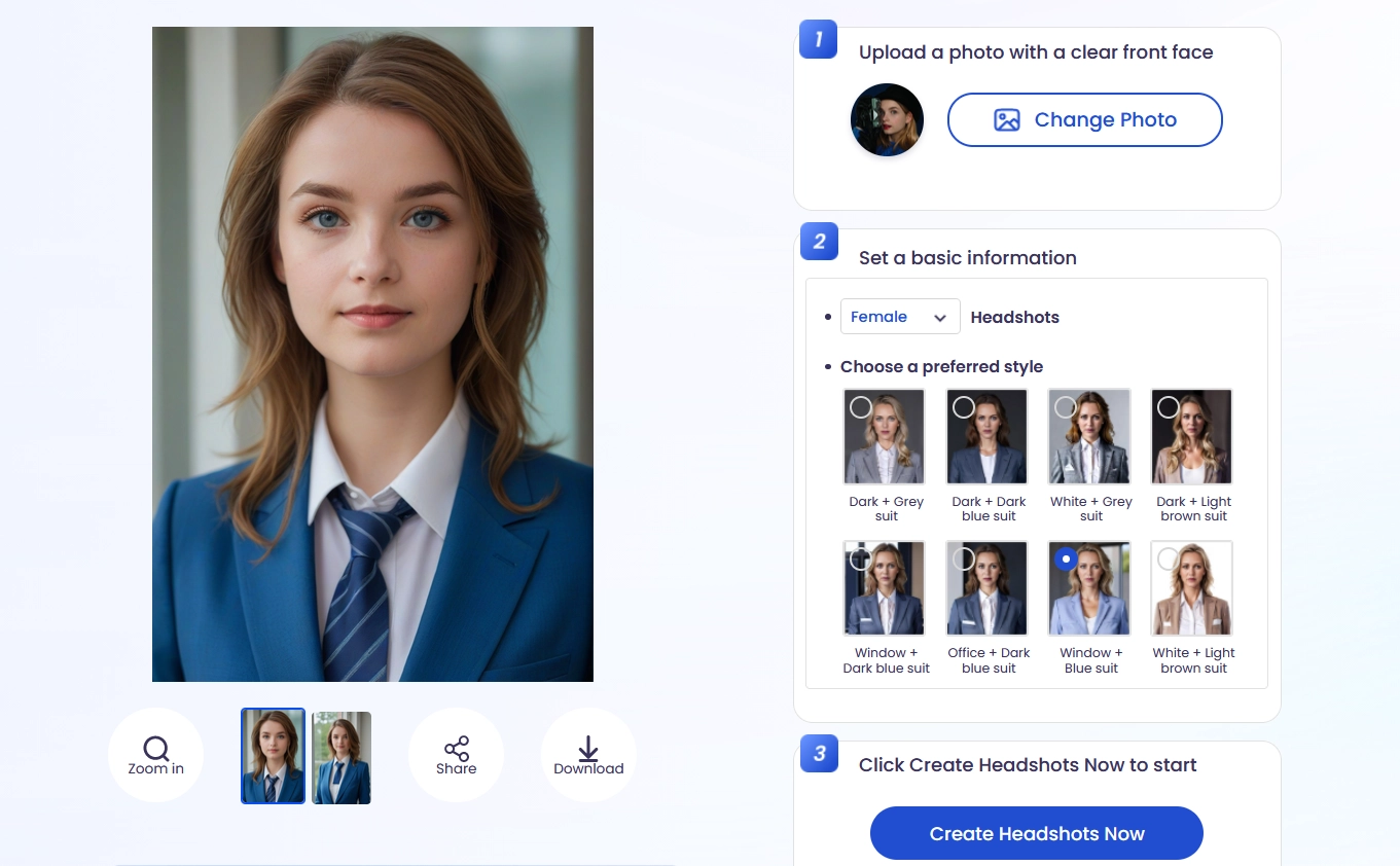 How to Create AI Business Profile Picture Free