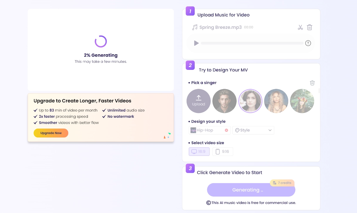 How to Create an AI Classical Music Video Step 3