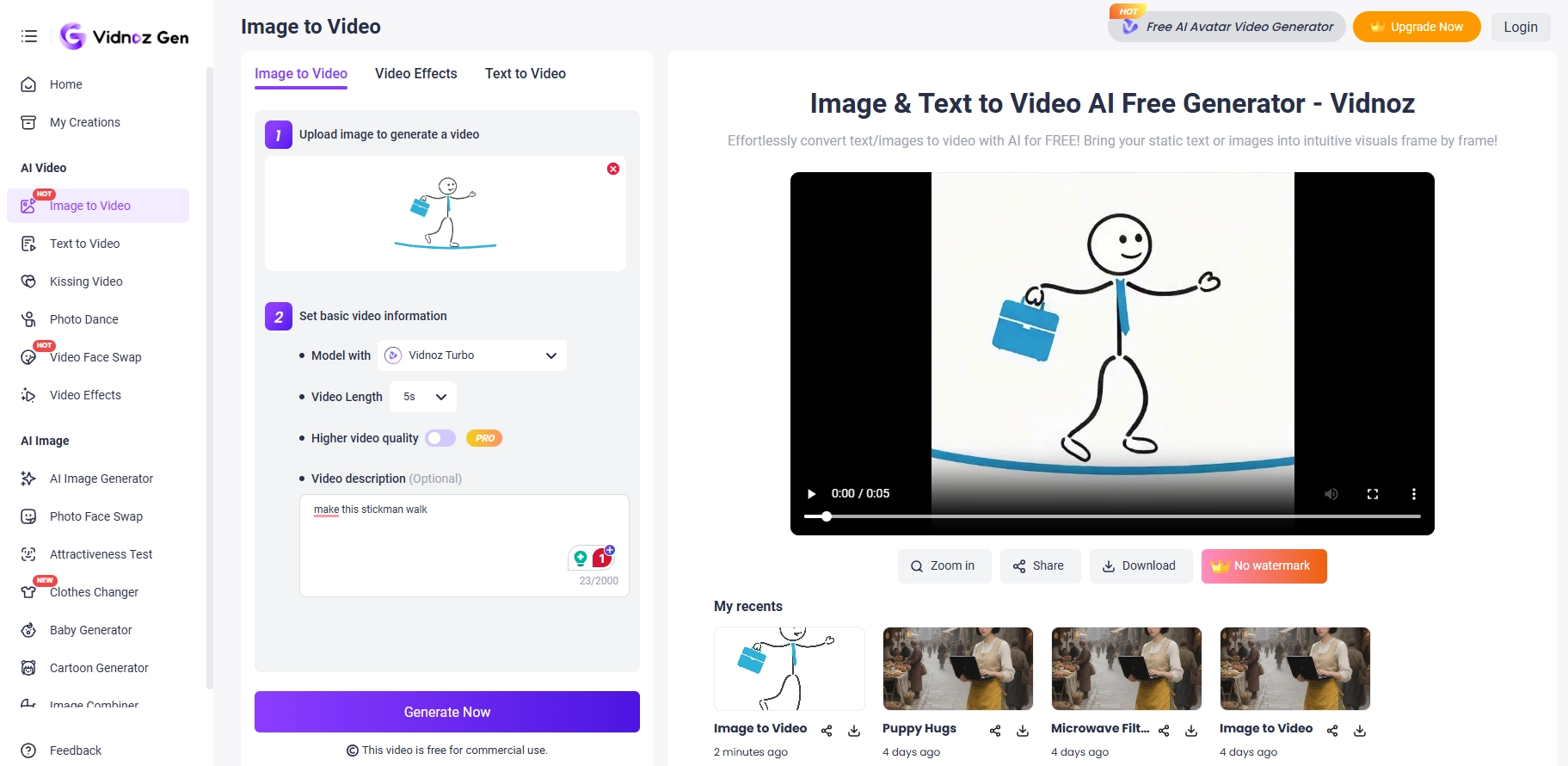 How to Create Stickman Walking Animations AI