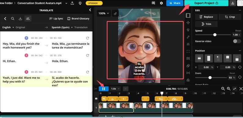 How to Dub YouTube Videos Using Kapwing - Preview