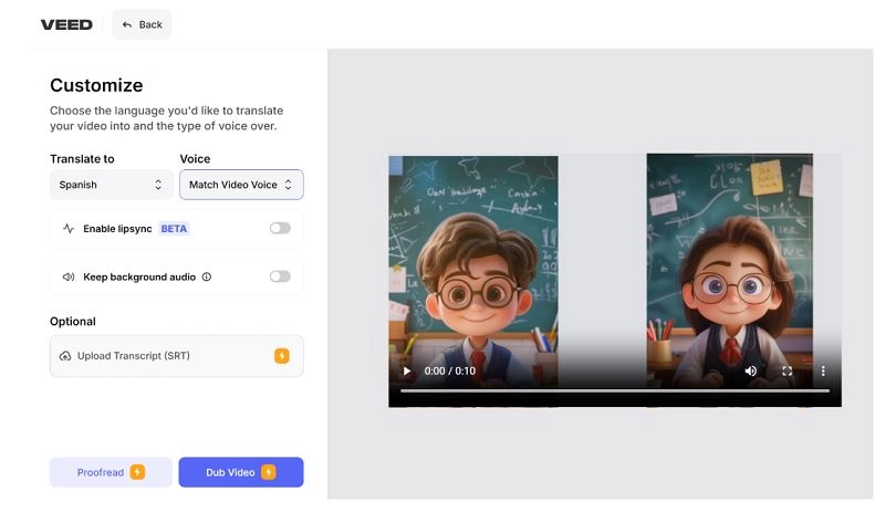 How to Dub YouTube Videos with VEED