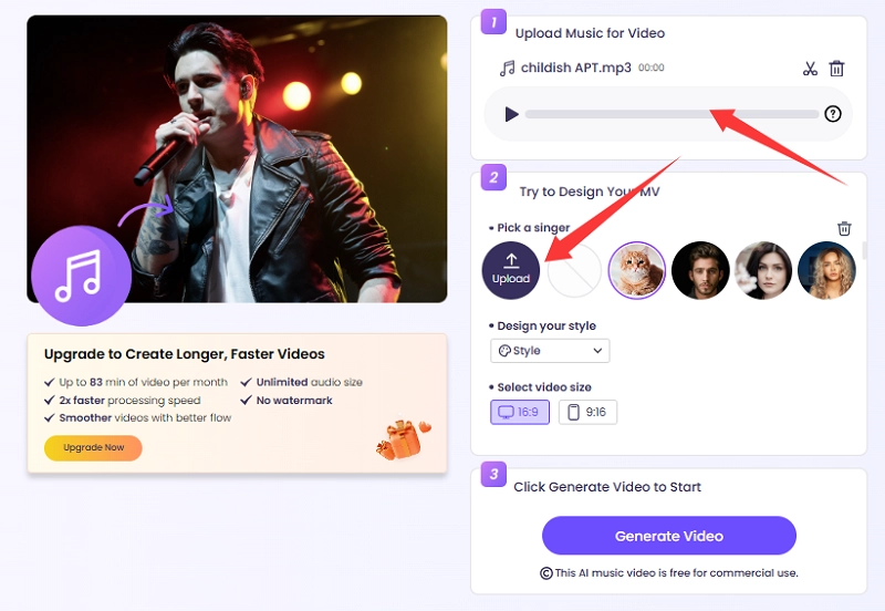 How to Generate Your Own MV with AI-1