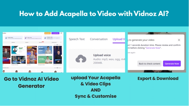 How to Get Acapella from a Song Vidnoz Video 1