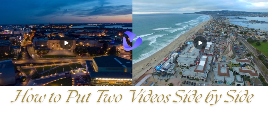 How to Put Two Videos Side by Side: Easily Split Video Screen Online Free