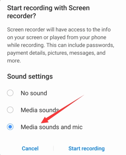 How to Record Messenger Video Calls on Android - Step 4