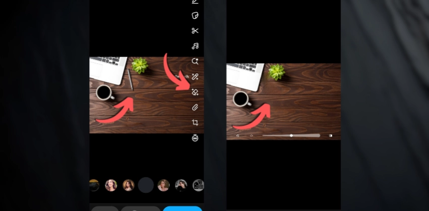 How to Remove a Snapchat Filter on a Saved Photo from Snapchat