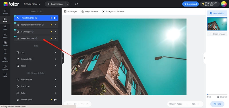 How to Remove Glare from Photo Fotor Highlight Glarel