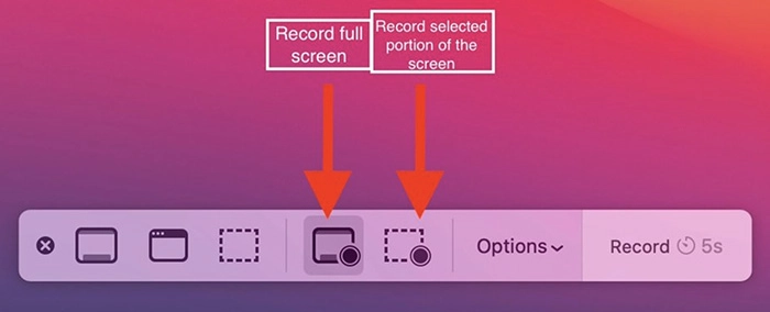 How to Screen Record on Mac Set Region