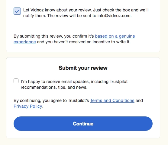 How to Submit a Review on Trustpilot Step 5