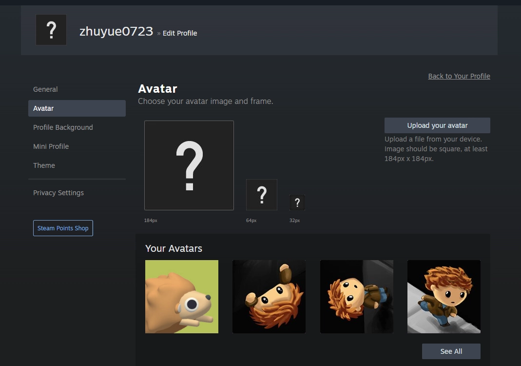 How to Upload Steam Avatar Step 3