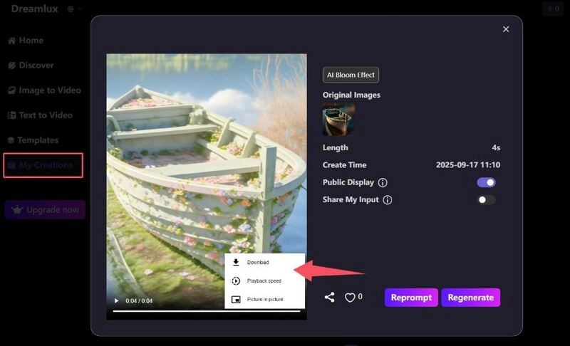 How to Use Dreamlux - Step 3