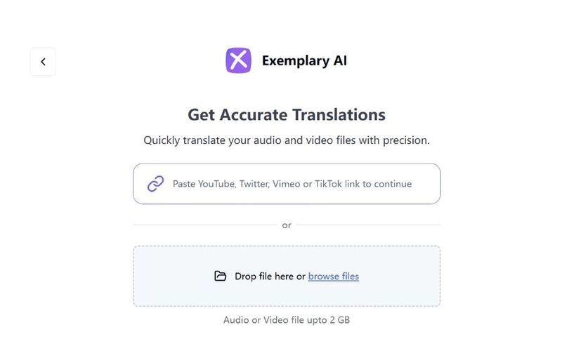How to Use Exemplary AI - Step 2