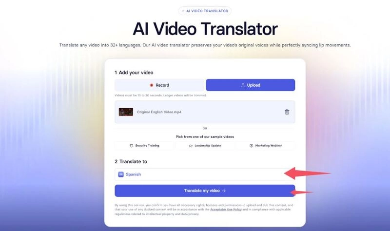 How to Use Synthesia - Step 2