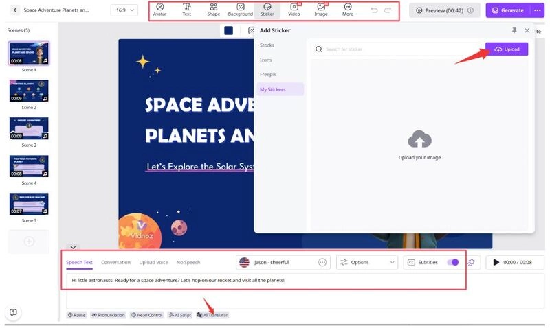 How to Use Vidnoz AI - 3