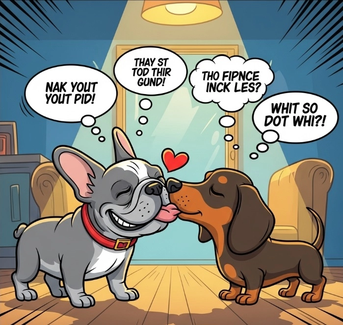 Humorous Kissing Scenes