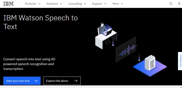 IBM Watson Speech to Text AI Voice Recognition