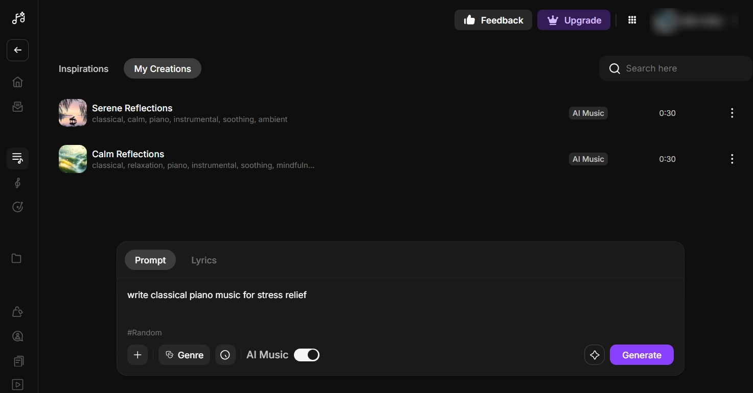 ImagineArt AI Classical Music Generator