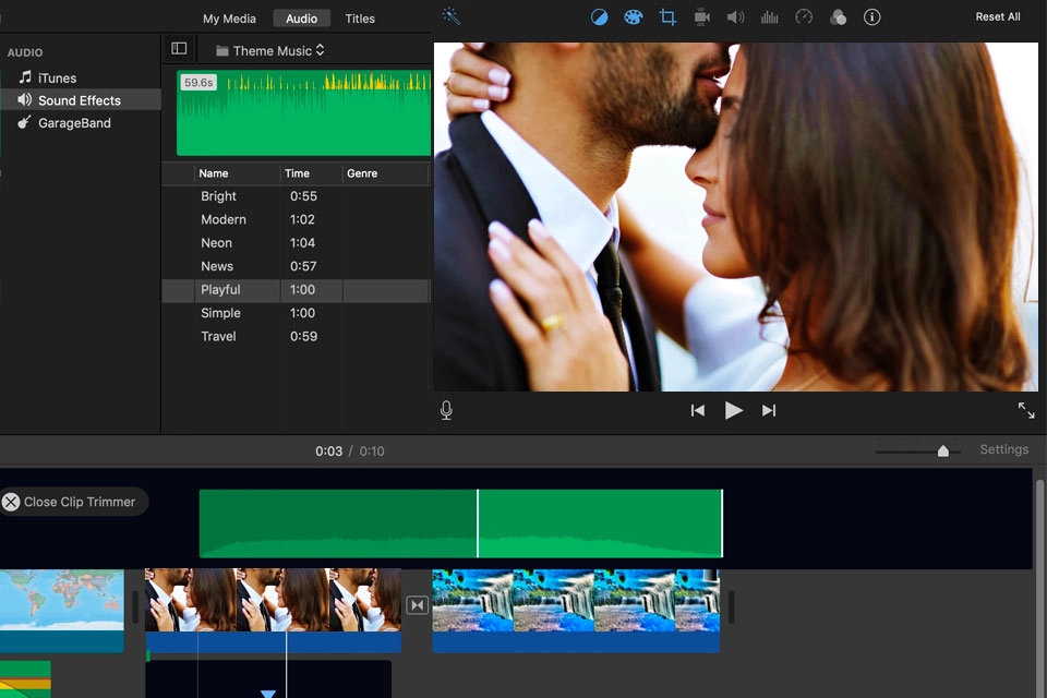 iMovie Wedding Slideshow Maker