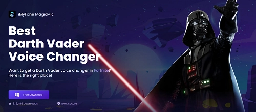 iMyFone MagicMic - Real-time Darth Vader Voice Changer