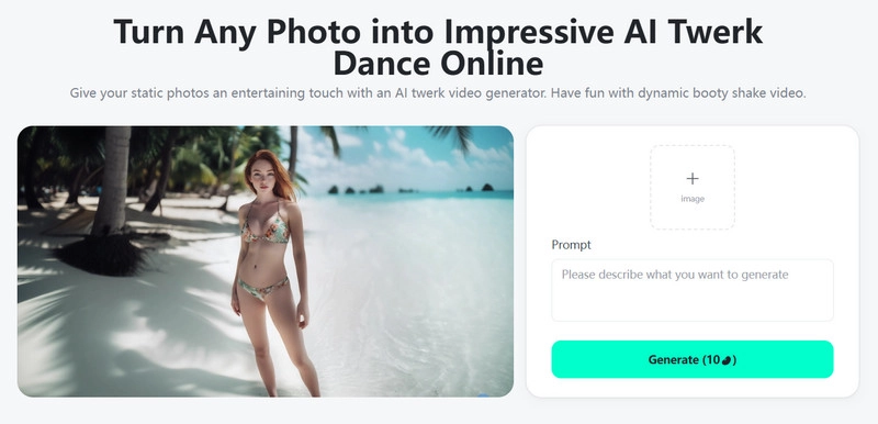 insMind AI Twerk Video Creator