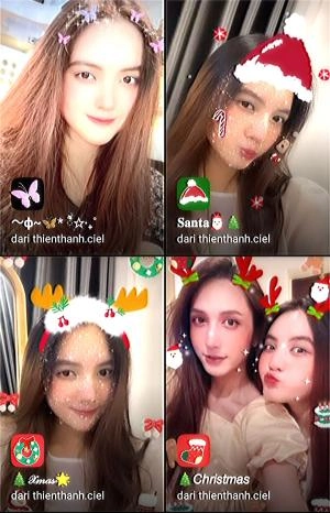 Instagram Christmas Filter