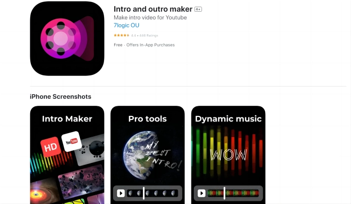 Intro and Outro Maker for iOS