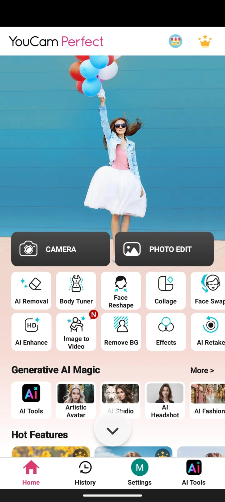 Inverted Face Filter Perfectcorp Symmetrical Edit