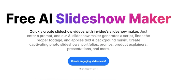 invideo AI Quickly Transform Prompts Into Dynamic Slideshows