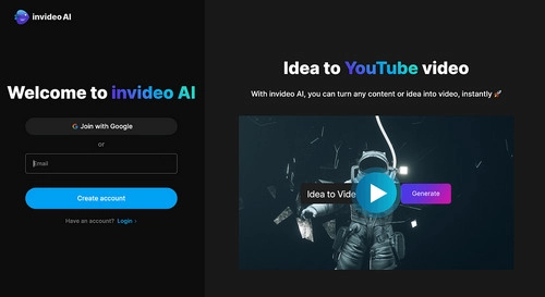 Invideo AI Video Generator