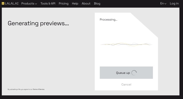 Isolate Vocals from Music on LALAL