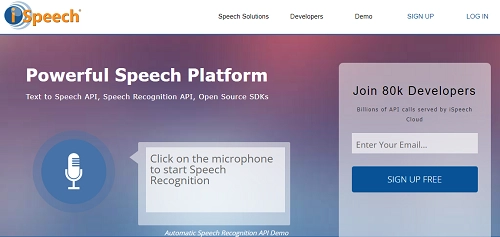 iSpeech - Free Online Male Voice Text-to-Speech Generator