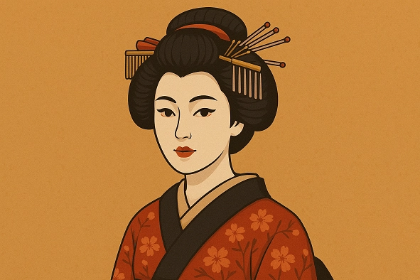 Japanese Geisha Avatar Online