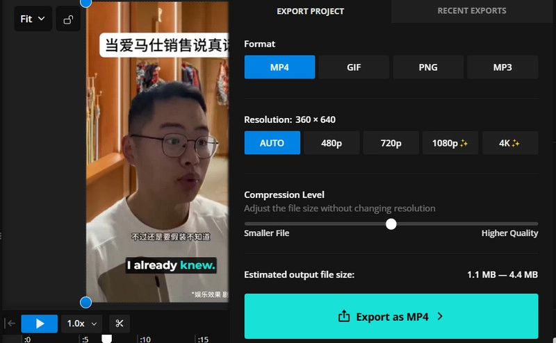 Kawping Chinese to English Voice Translator Export