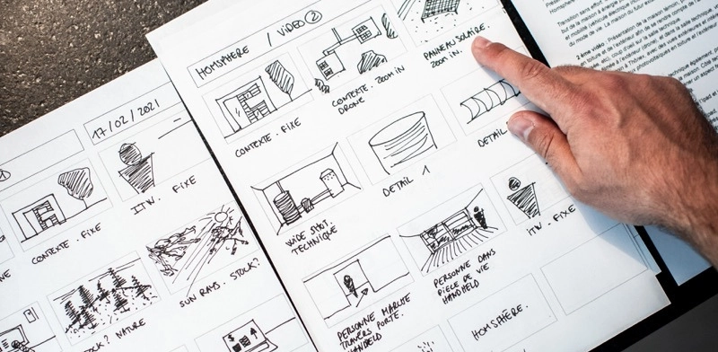 Kickstarter Video Storyboarding