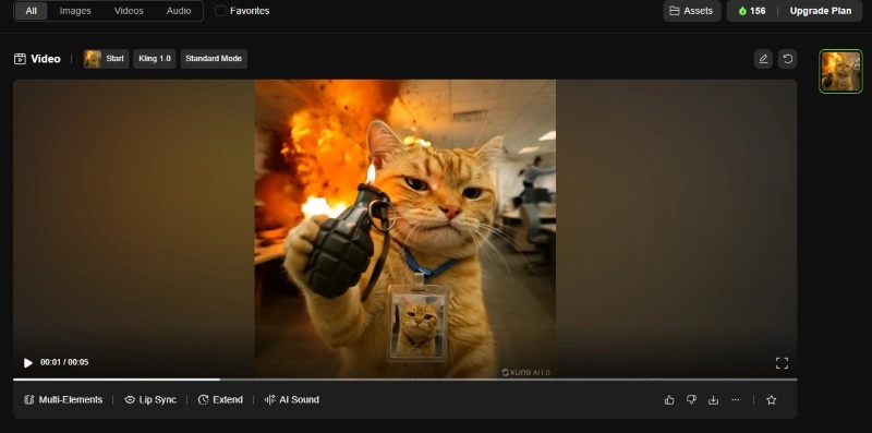 Kling AI Motion Brush Effect