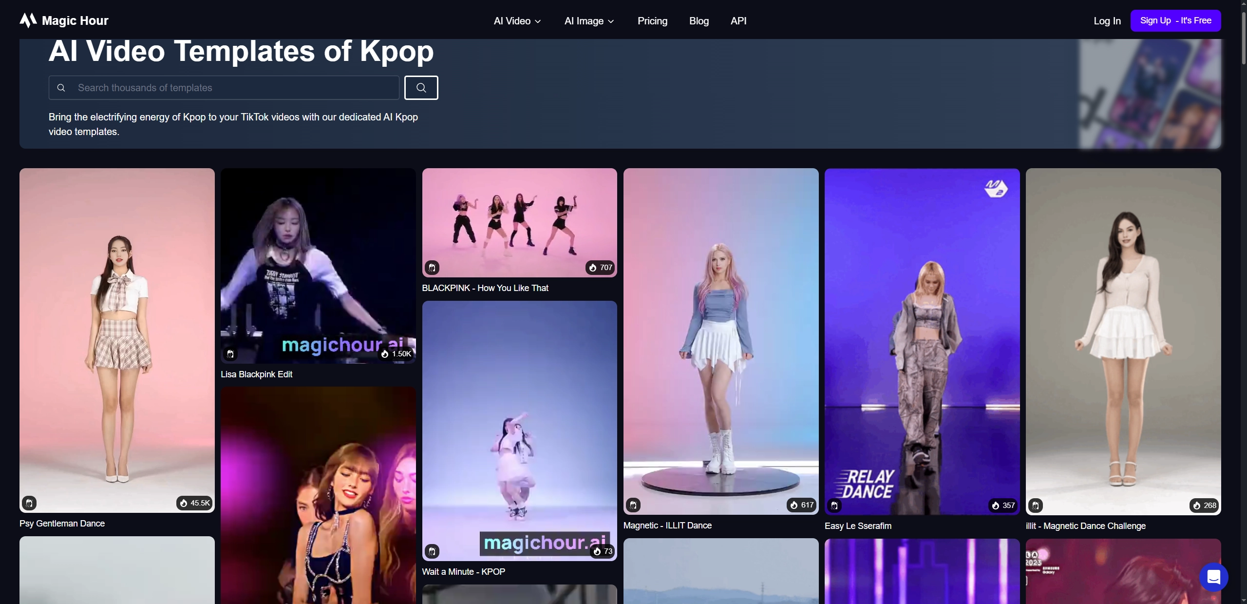 Kpop AI Dance Magic Hour