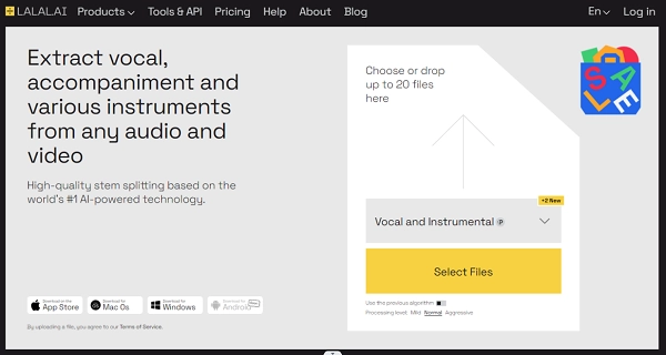 LALAL.AI: Best AI Music Remixer for Precise Stem Splitting