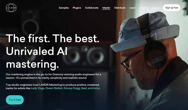 LANDR AI Mastering: Best AI Music Remixer for Professional Musicians
