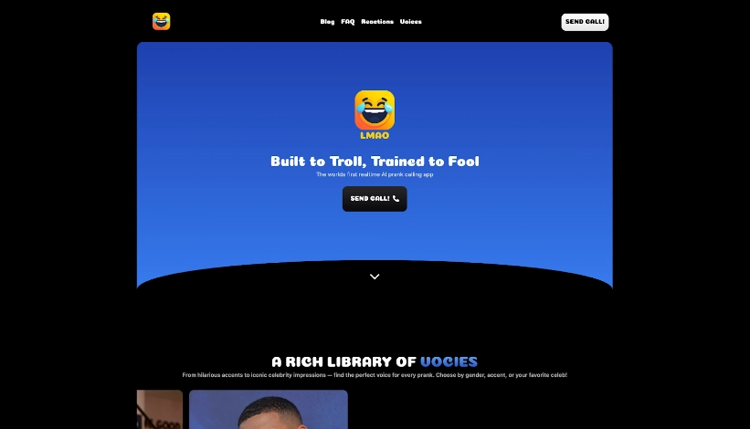 LMAO AI - Realtime AI Prank Caller