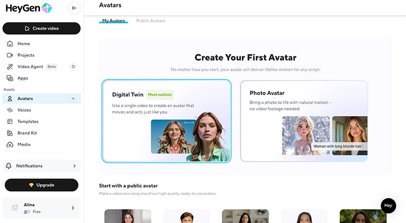 Look Alike Avatar HeyGen