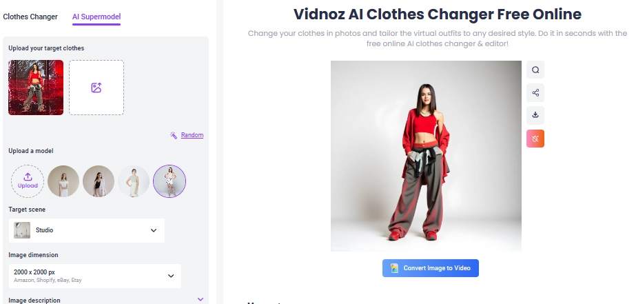 Look Like a Kpop Idol by AI Clothes Changer